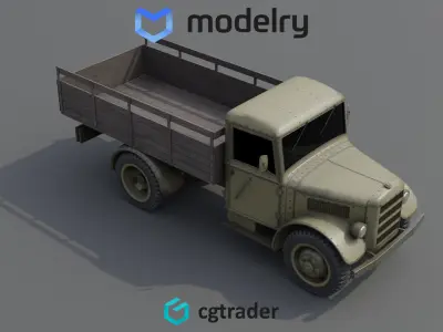 Pickup Car 3D model