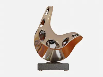 Modern Art Sculpture 3D model