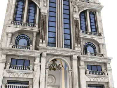Luxury Building 2 3D model