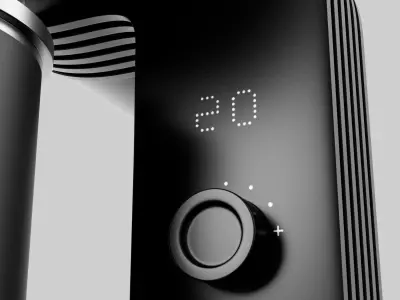 Barsetto BAG-E6 Coffee Grinder 3D model