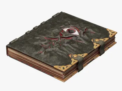 Witch Eye Book 3D model