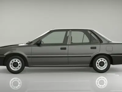 Toyota Corolla AE92 3D model