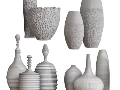 vase 108 3D model purchase