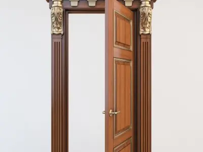 Door Classic 3D model