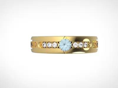 Ring Lord Save And Keep Me 3D print model