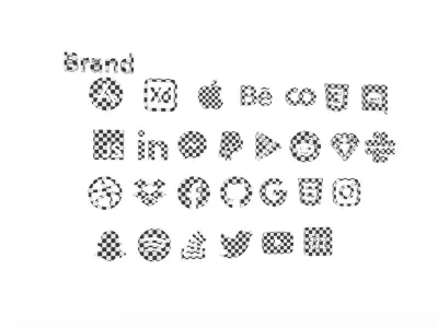 3D Brand Logos Free low-poly 3D model