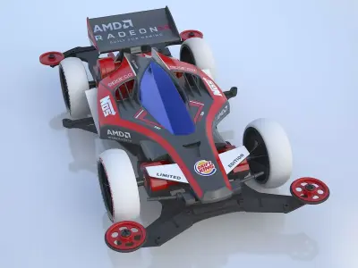 Tamiya Avante AMD 3D model