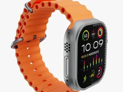 Apple Watch Ultra C 3D model
