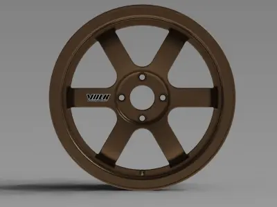 RAYS Volk TE37 3D print model