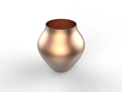 Flower vase 3d model for 3d printing Free 3D print model