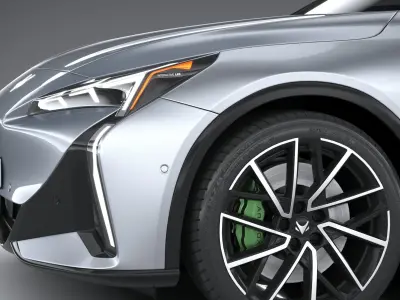 BAIC ArcFox Alpha S5 2025 3D model