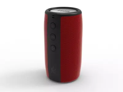 SPEAKER RED BODY 3D model