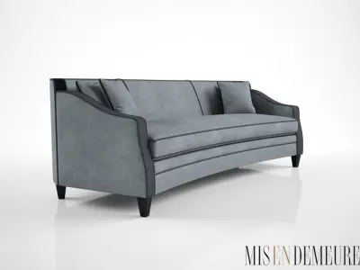 Mis En Demeure Harrison curved sofa 3D model
