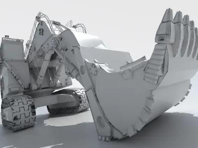 Shovel R996 3D model