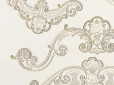 Silicone mold 3D print model