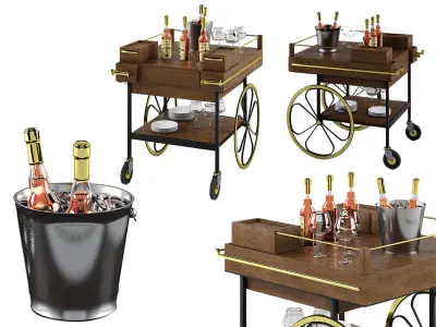 retro car bart 3D model