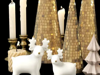 Christmas decoration 1 3D model
