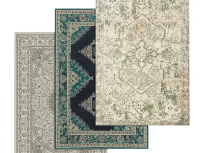 Rug Set 808 3D model