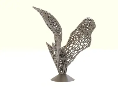 Figurine in the form of a bat 3D print model
