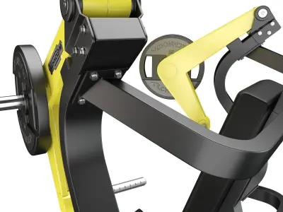 Technogym - Plate Loaded - Chest Press 3D model