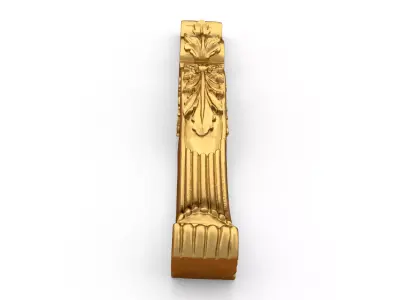Classic decor ornament carved 77  3D model