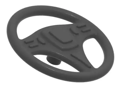 Exquisite Steering Wheel 3D print model