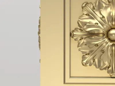 Carved Column 3D model get