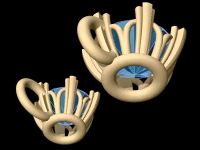 Little Gem Pendant Free 3D print model