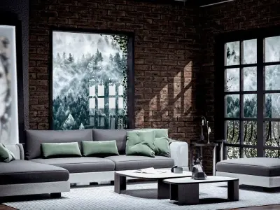 Living Room  3D model buy