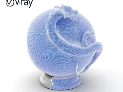 Dragon Sphere Decorative Model Pack Low-poly 3D model