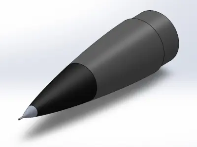 Nosecone VON KARMAN SERIES LD HAACK  3D print model