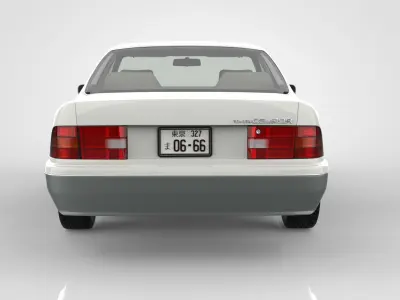 Toyota Celsior 1995 3D model