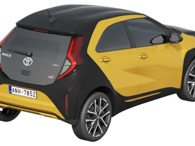 Toyota Aygo X GR sport 2026 3D model