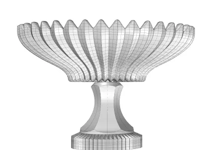 glassware decore plate  3D print model