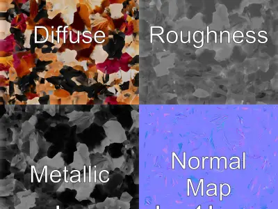 Gray Warmblood Horse with Gradient Coat Low-poly 3D model