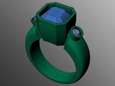 Ring od 18 3D print model