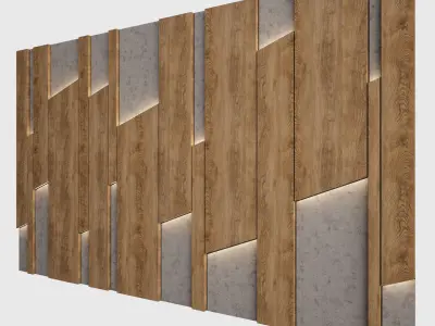 Wall Panel 26 3D model