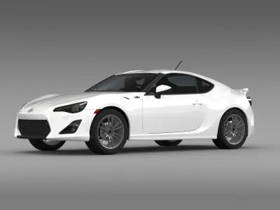 Toyota GT 86 Cup Edition 2014 3D model