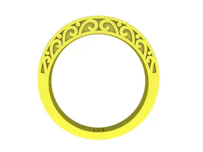 6316 luxury hongkong diamond women ring  3D print model