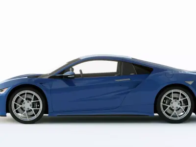 Honda NSX 2020 3D model