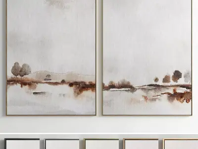 Photo Frame 151 Low-poly 3D model