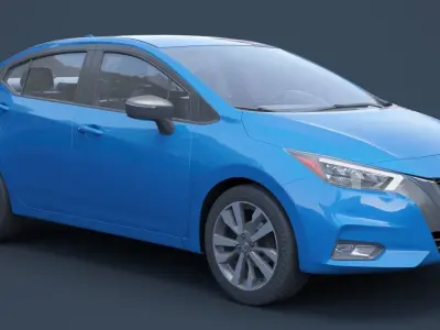 Nissan Versa 2020 3D model