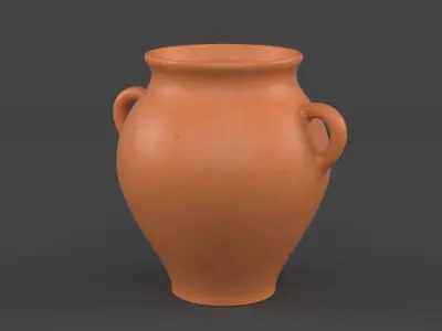 Clay Jug 3D model