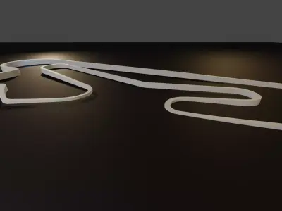 Estoril Racing Circuit Conceptual 3D model