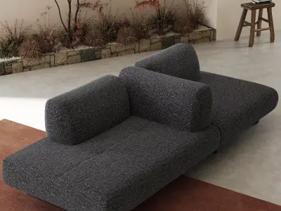 Parisian interior scene 3D model