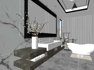 BATH ROOM 3D 3D model