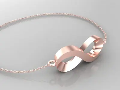 Bracelet B1 The luxury female bracelet 3D print model