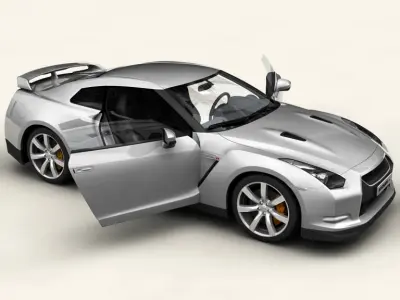 Nissan GT-R 3D model