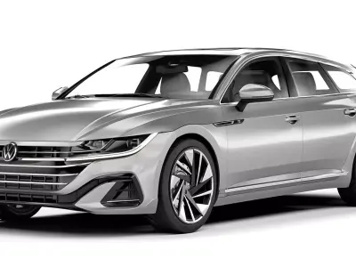 Volkswagen Arteon Shooting Brake 2021 3D model