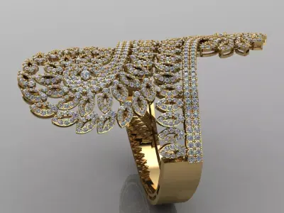 Bangle Diamond  3D print model
